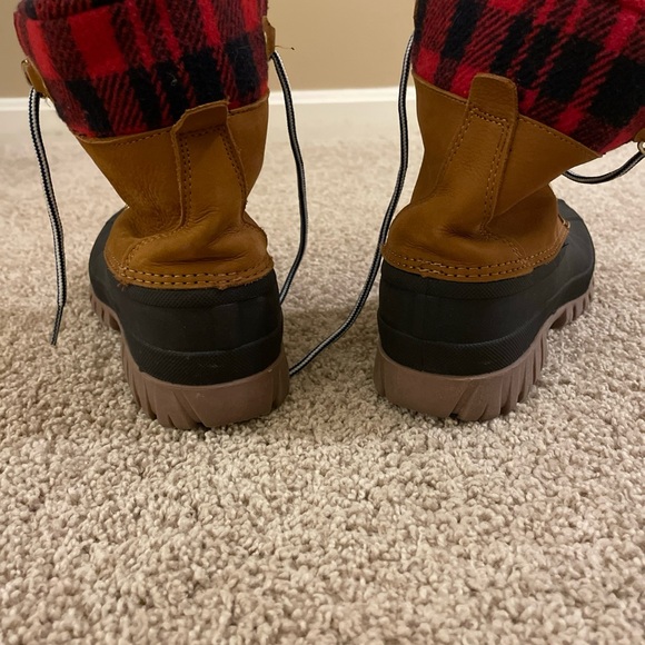 J Crew Duck Boots- Womens Size 7 - Picture 4 of 11